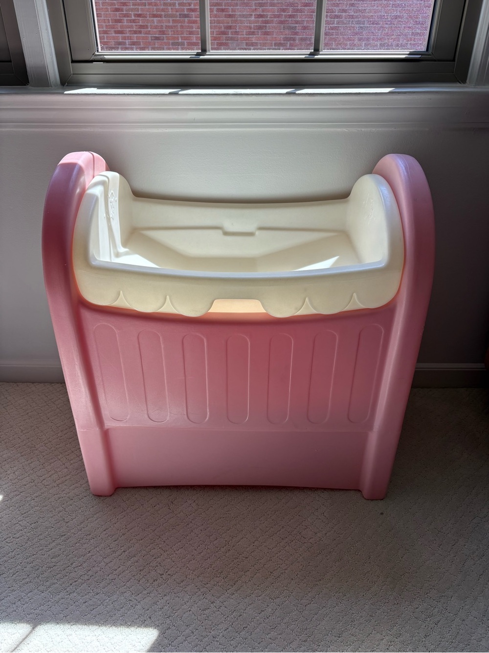 Little Tikes Pink Doll Cradle Changing Pad Playset